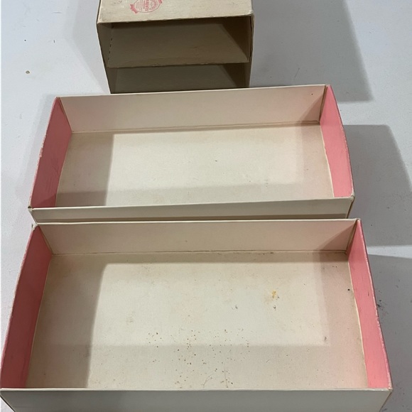 Vintage Q-Tip Box Family Chest Pink Decor 70’s - Picture 13 of 15